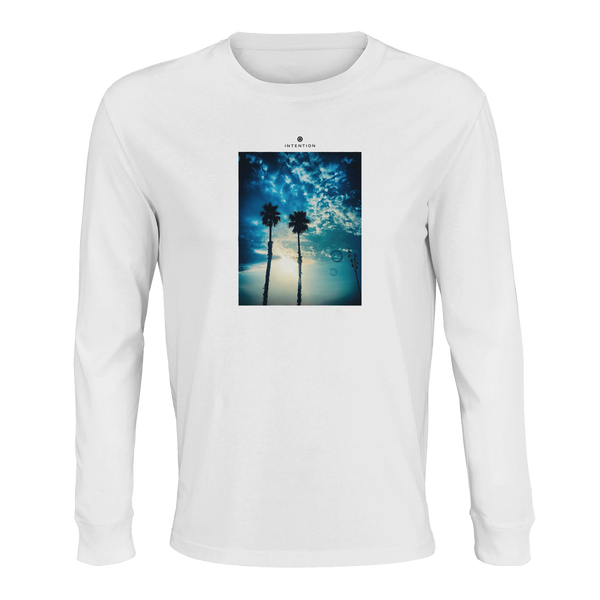 Gratitude - "Bubbles and Sky Sticks" Long sleeve White 1