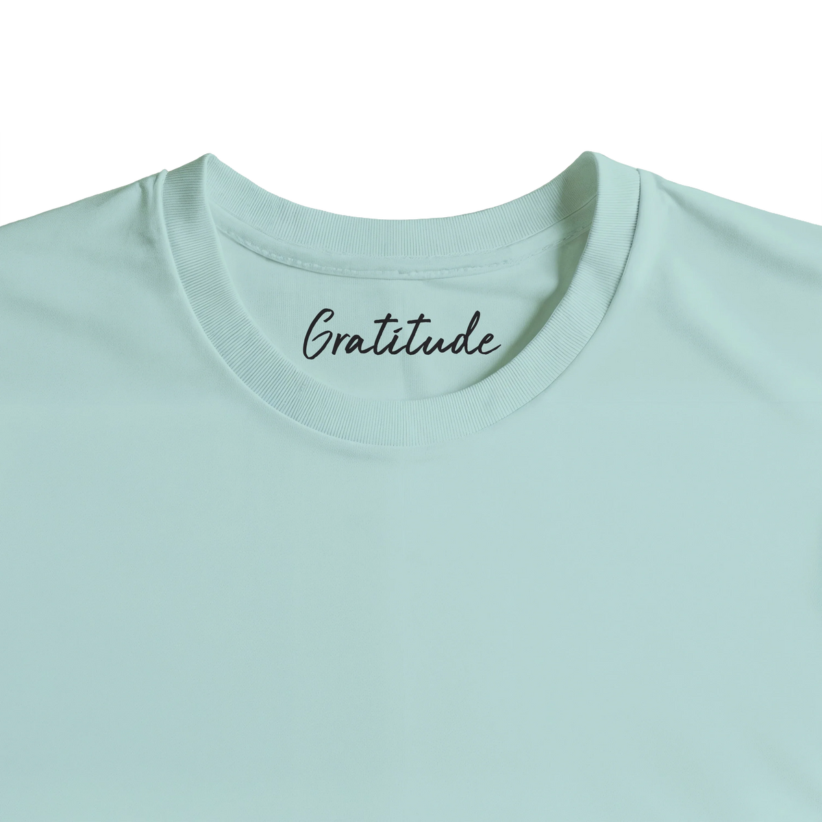 Gratitude - "Bubbles and Sky Sticks" T-shirt arctic blue 2