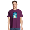 Gratitude - "Bubbles and Sky Sticks" T-shirt astral purple 4