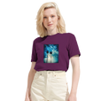 Gratitude - "Bubbles and Sky Sticks" T-shirt astral purple 6