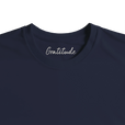 Gratitude - "Bubbles and Sky Sticks" T-shirt French Navy 2