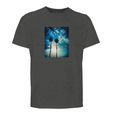 Gratitude - "Bubbles and Sky Sticks" T-shirt Grey Melange 1
