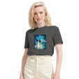 Gratitude - "Bubbles and Sky Sticks" T-shirt Grey Melange 6