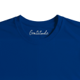 Gratitude - "Bubbles and Sky Sticks" T-shirt Royal Blue 2