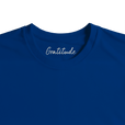 Gratitude - "Bubbles and Sky Sticks" T-shirt Royal Blue 2