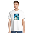 Gratitude - "Bubbles and Sky Sticks" T-shirt White 5