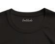 Gratitude - "Bubbles and Sky Sticks" T-shirt Deep Black 2