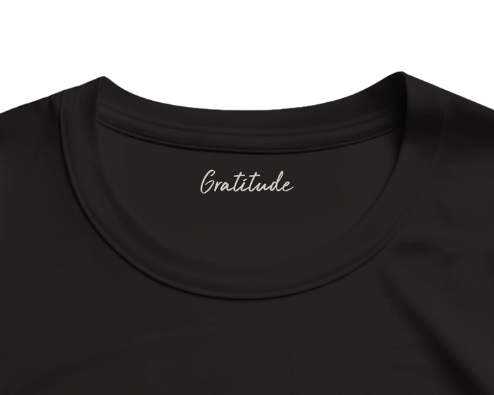 Gratitude, the Word of Intention on the garment
