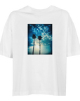 Gratitude - "Bubbles and Sky Sticks" T-shirt White XS 3