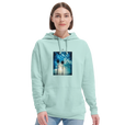 Gratitude - "Bubbles and Sky Sticks" Hoodie arctic blue 5