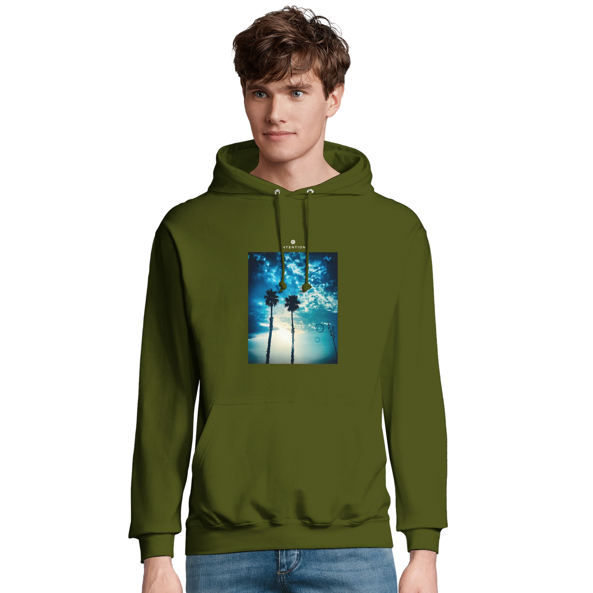 Gratitude - "Bubbles and Sky Sticks" Hoodie Army 3