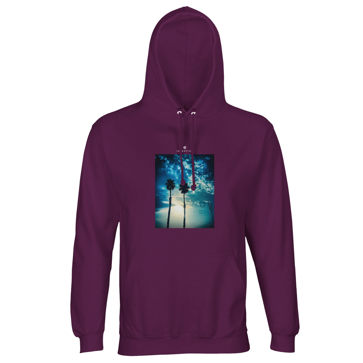 Gratitude - "Bubbles and Sky Sticks" Hoodie astral purple 1