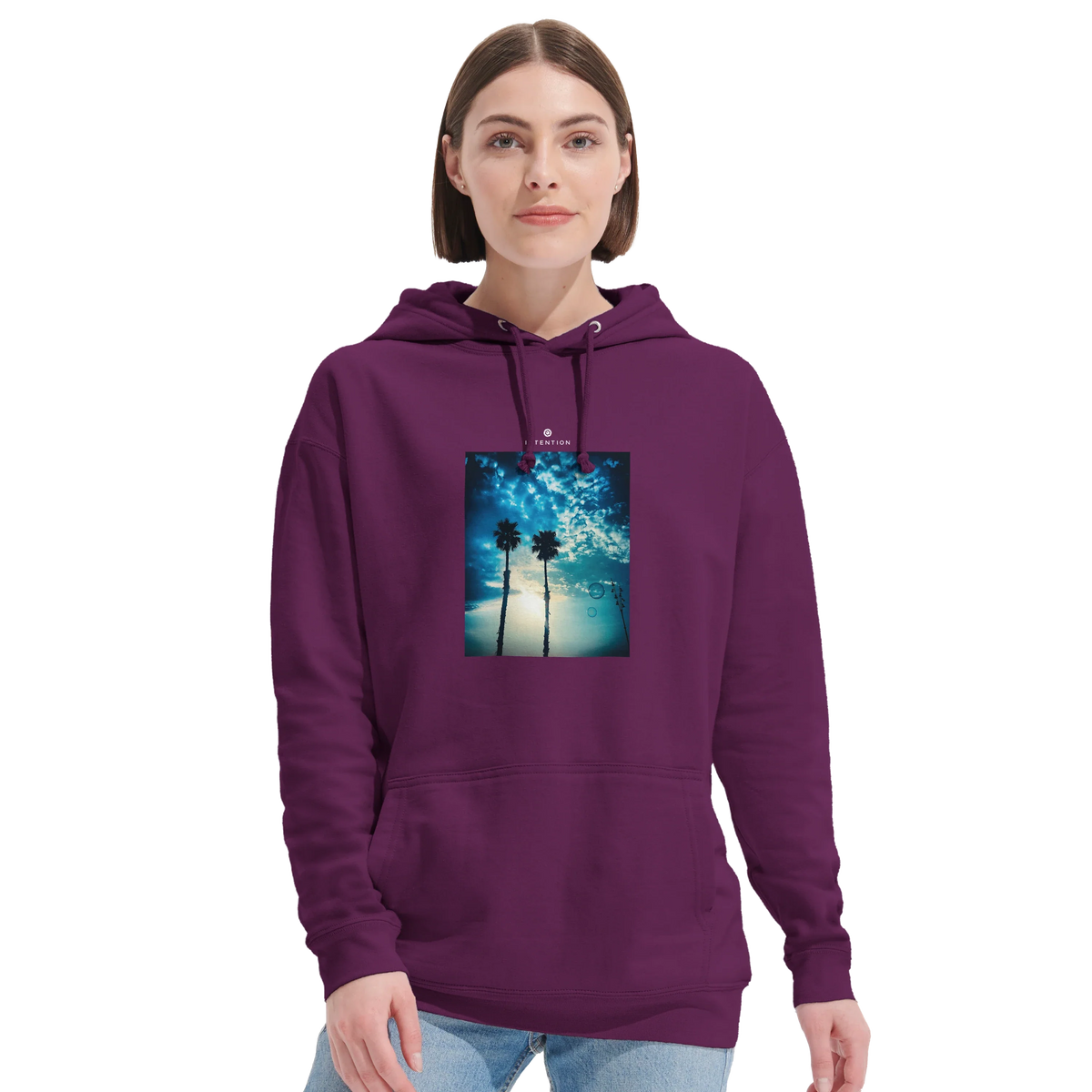 Gratitude - "Bubbles and Sky Sticks" Hoodie astral purple 5