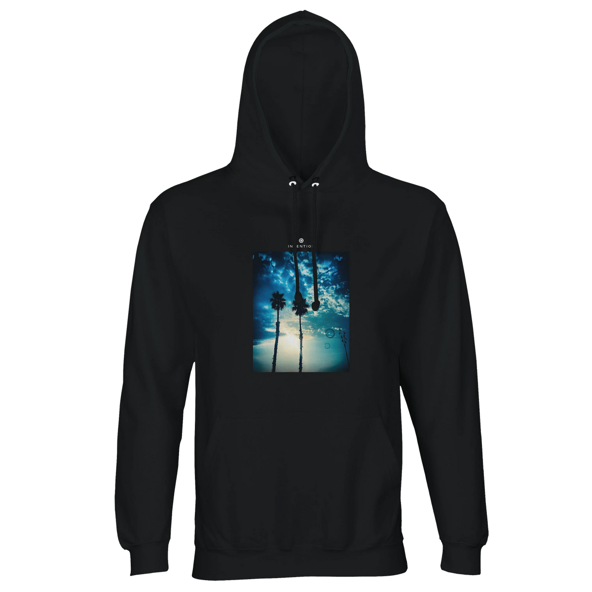 Gratitude - "Bubbles and Sky Sticks" Hoodie Black 1