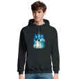 Gratitude - "Bubbles and Sky Sticks" Hoodie Black 3