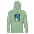 Gratitude - "Bubbles and Sky Sticks" Hoodie frozen green 1