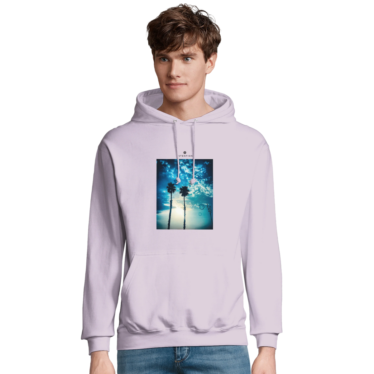 Gratitude - "Bubbles and Sky Sticks" Hoodie lilak 3