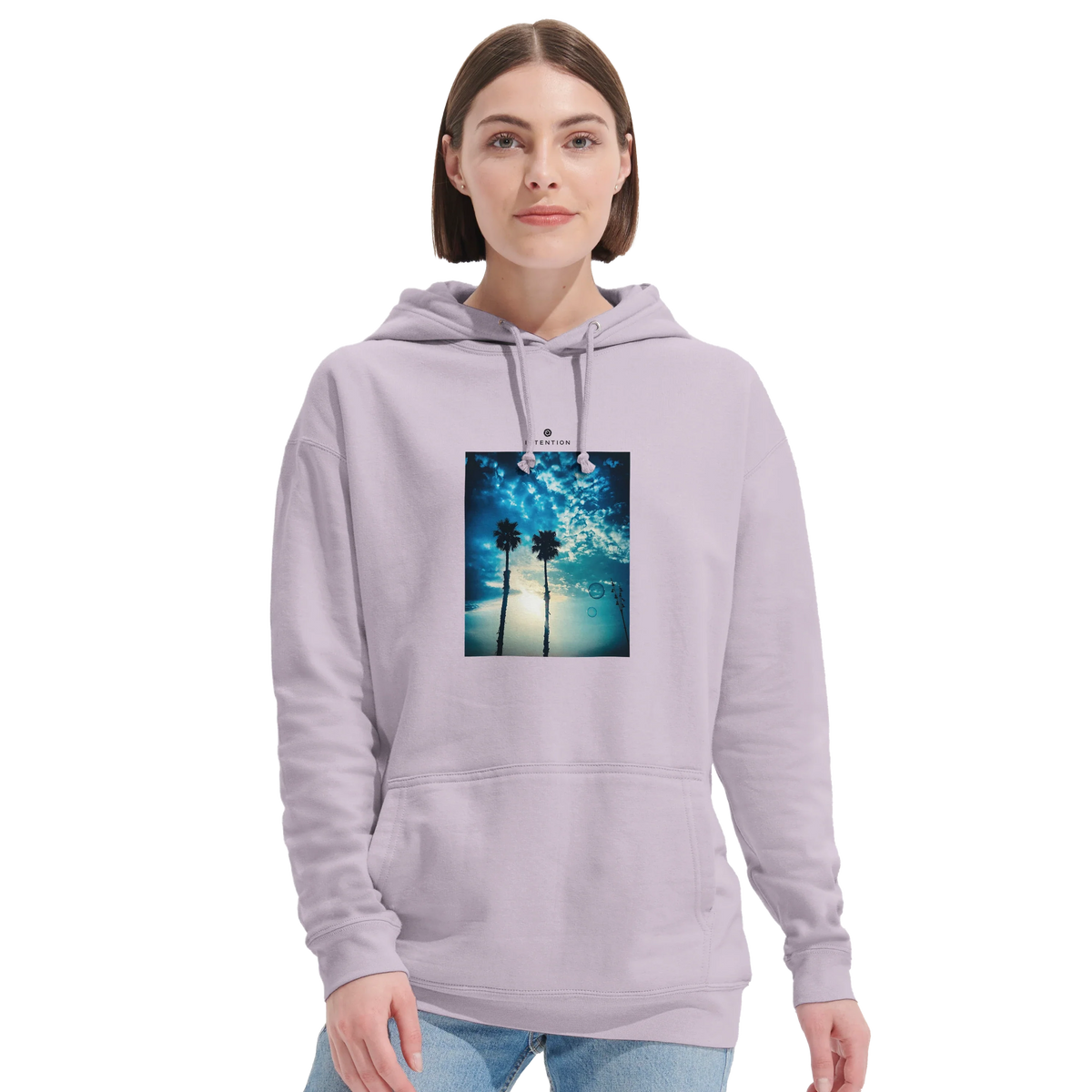 Gratitude - "Bubbles and Sky Sticks" Hoodie lilak 5