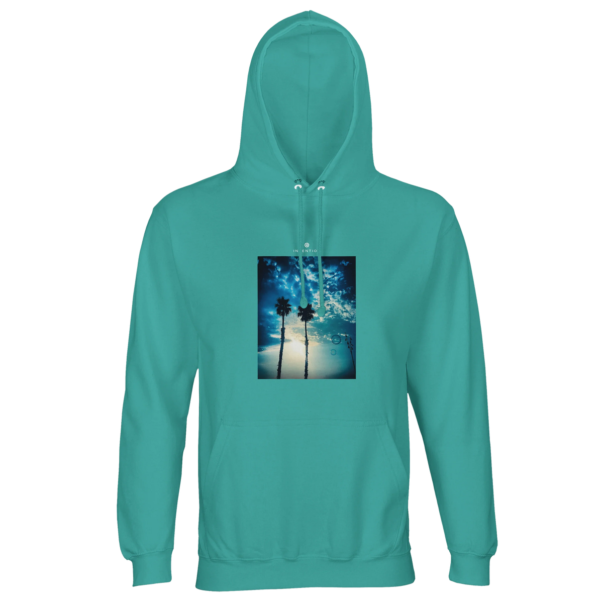Gratitude - "Bubbles and Sky Sticks" Hoodie pool blue 1