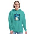 Gratitude - "Bubbles and Sky Sticks" Hoodie pool blue 5