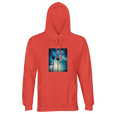 Gratitude - "Bubbles and Sky Sticks" Hoodie pop orange 1