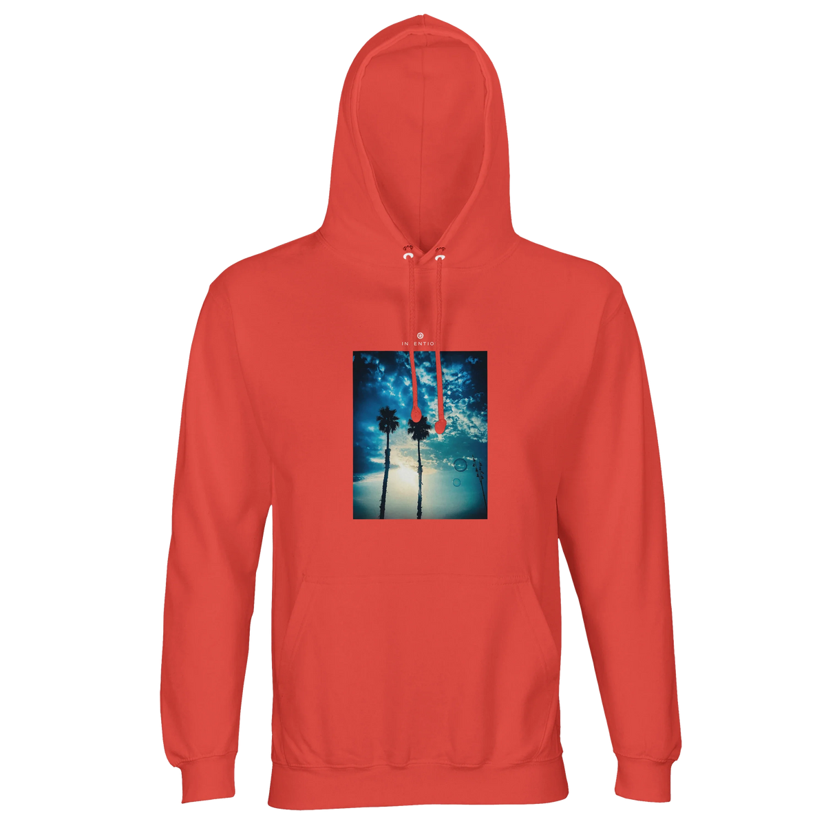 Gratitude - "Bubbles and Sky Sticks" Hoodie pop orange 1