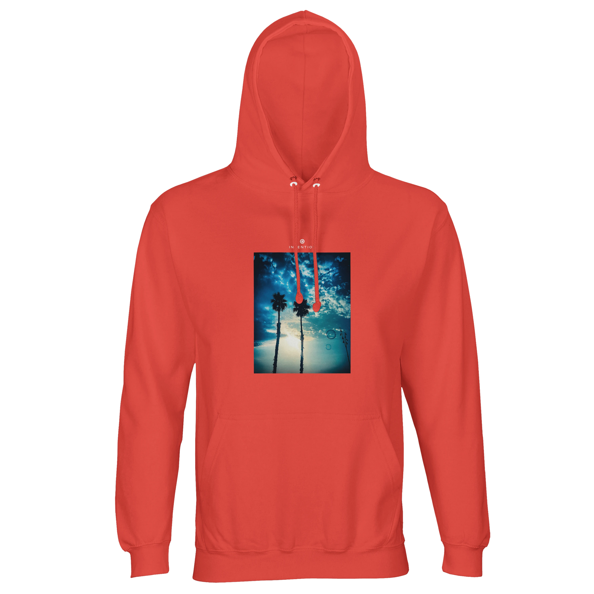 Gratitude - "Bubbles and Sky Sticks" Hoodie pop orange XS 1