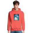 Gratitude - "Bubbles and Sky Sticks" Hoodie pop orange 3