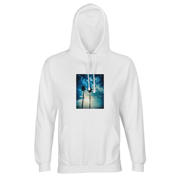 Gratitude - "Bubbles and Sky Sticks" Hoodie White 1