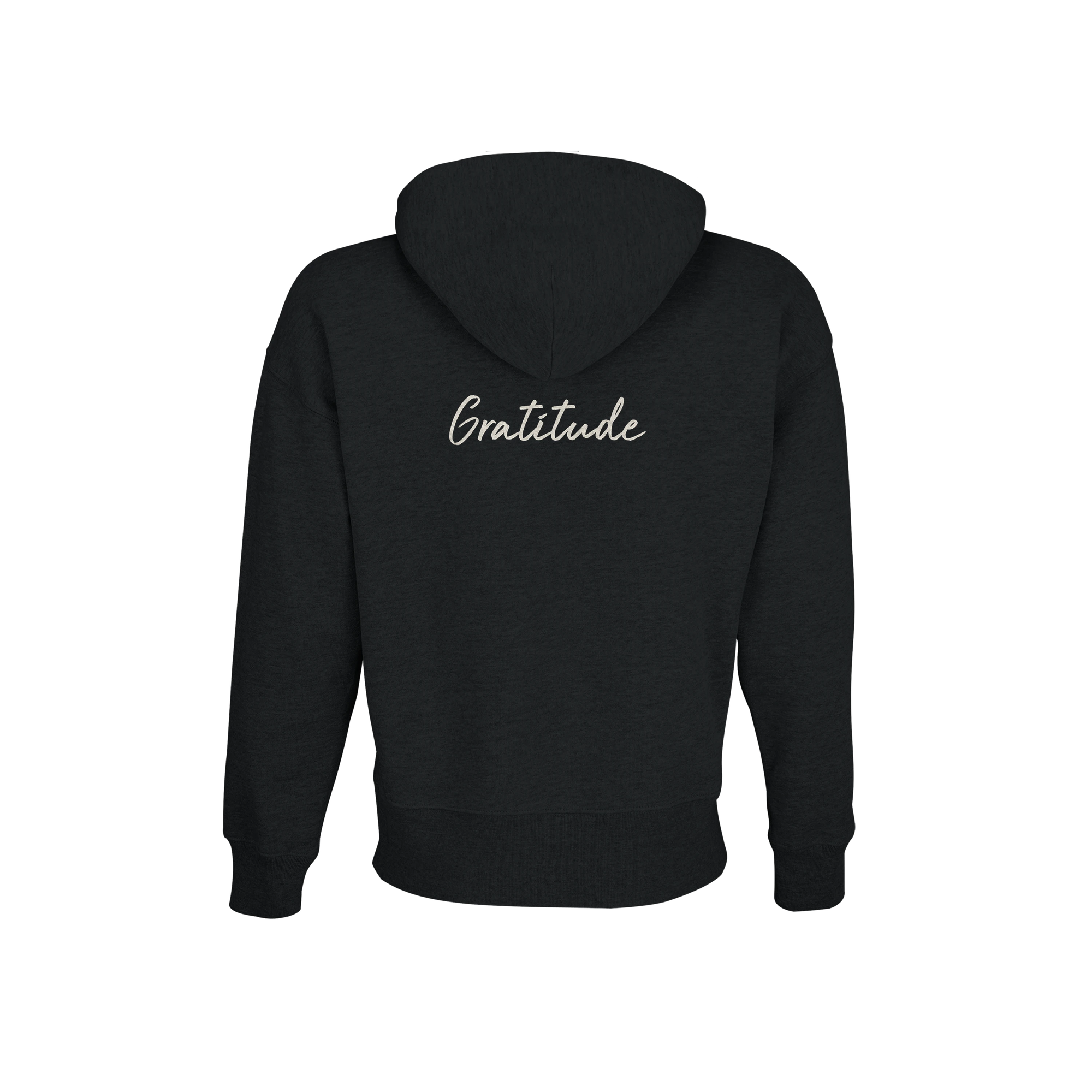 Gratitude - "Bubbles and Sky Sticks" Hoodie Black 2