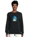 Gratitude - "Bubbles and Sky Sticks" Sweatshirt Black XS 38