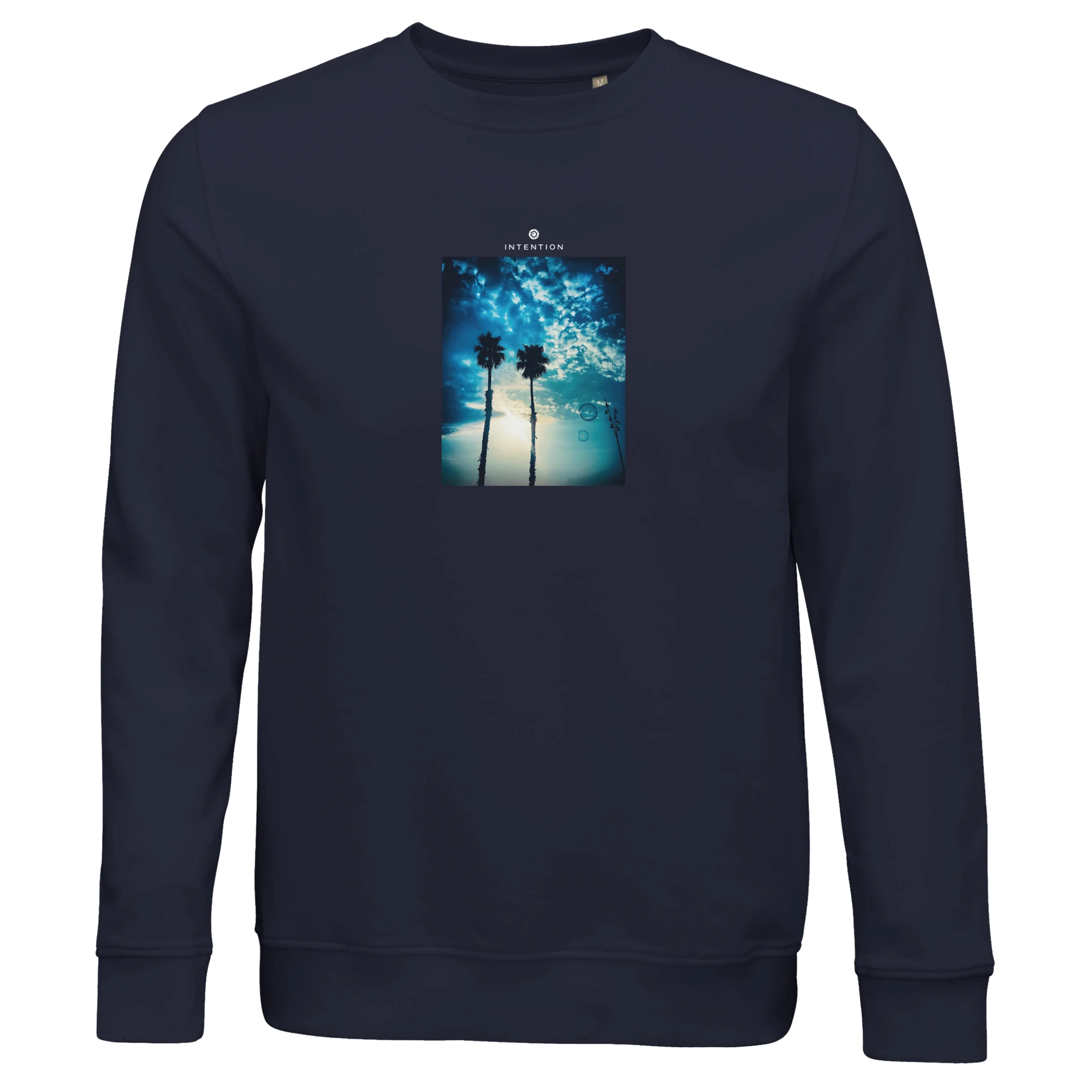 Gratitude - "Bubbles and Sky Sticks" Sweatshirt French Navy XS 22