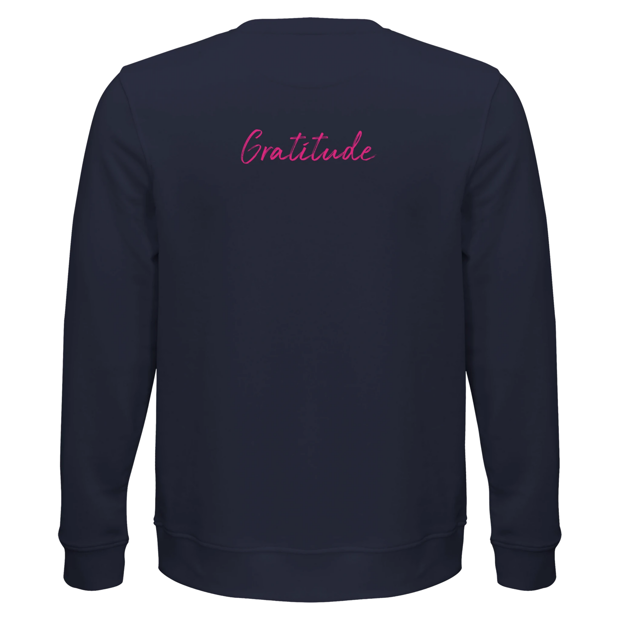 Gratitude - "Bubbles and Sky Sticks" Sweatshirt French Navy XS 23