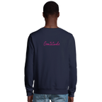 Gratitude - "Bubbles and Sky Sticks" Sweatshirt French Navy XS 4
