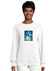 Gratitude - "Bubbles and Sky Sticks" Sweatshirt White XS 8