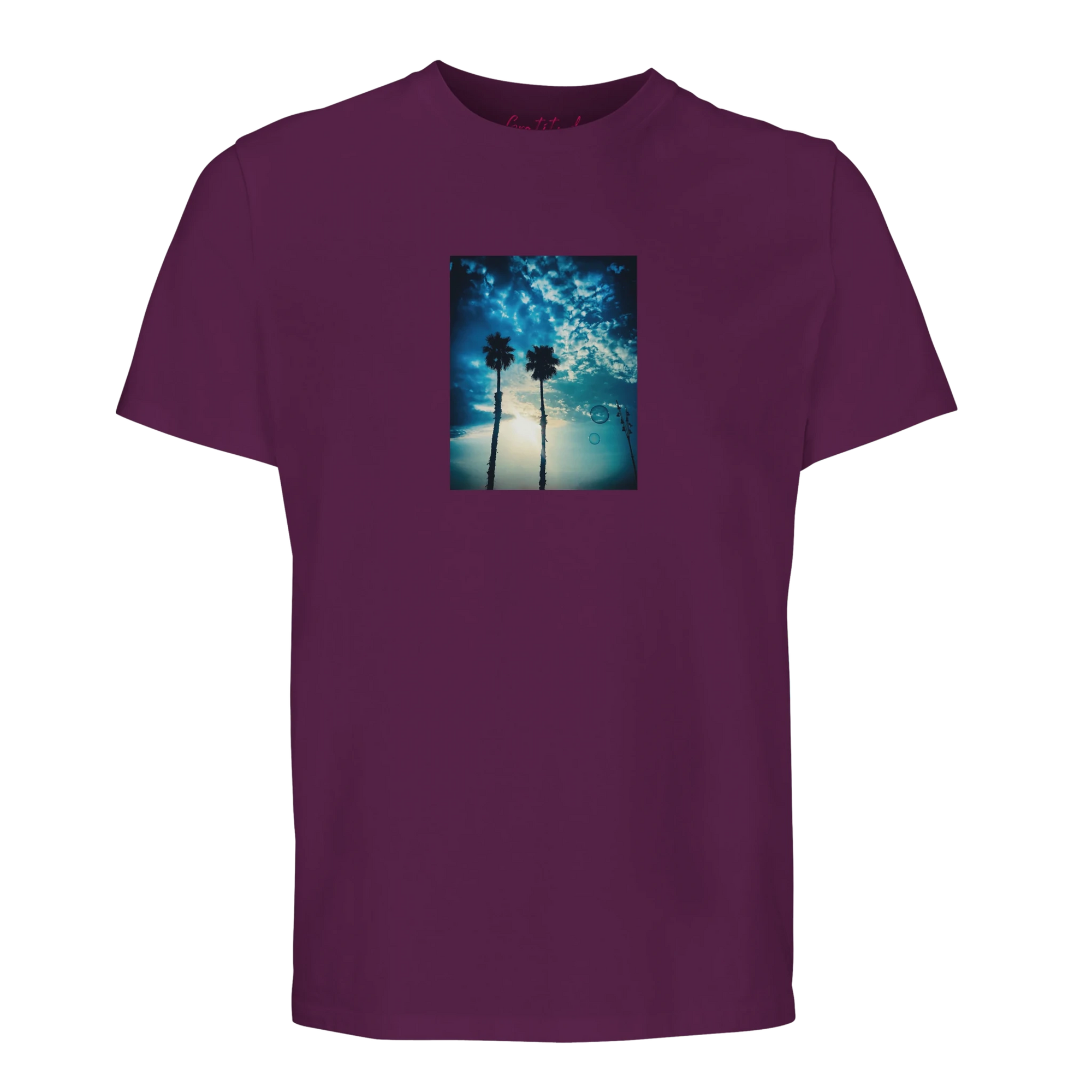 Gratitude - "Bubbles and Sky Sticks" T-shirt astral purple XS 40