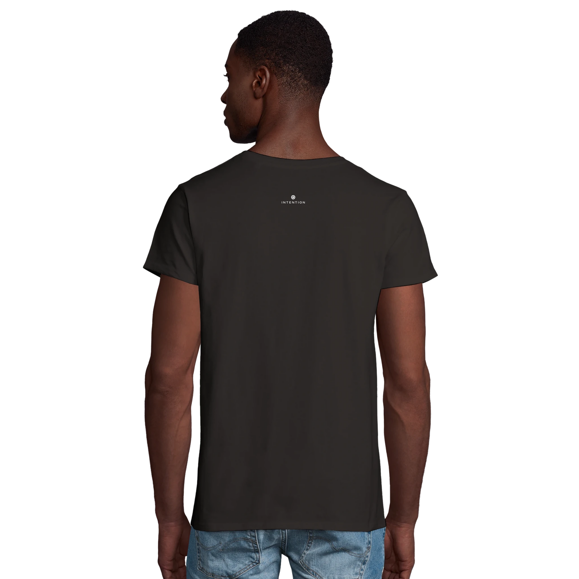 Gratitude - "Bubbles and Sky Sticks" T-shirt Deep Black XS 56