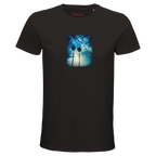 Gratitude - "Bubbles and Sky Sticks" T-shirt Deep Black XS 1
