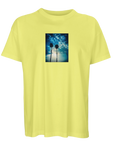 Gratitude - "Bubbles and Sky Sticks" T-shirt Light Yellow S 9