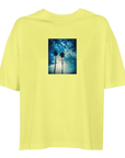 Gratitude - "Bubbles and Sky Sticks" T-shirt Light Yellow XS 9