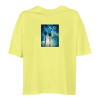 Gratitude - "Bubbles and Sky Sticks" T-shirt Light Yellow XS 1