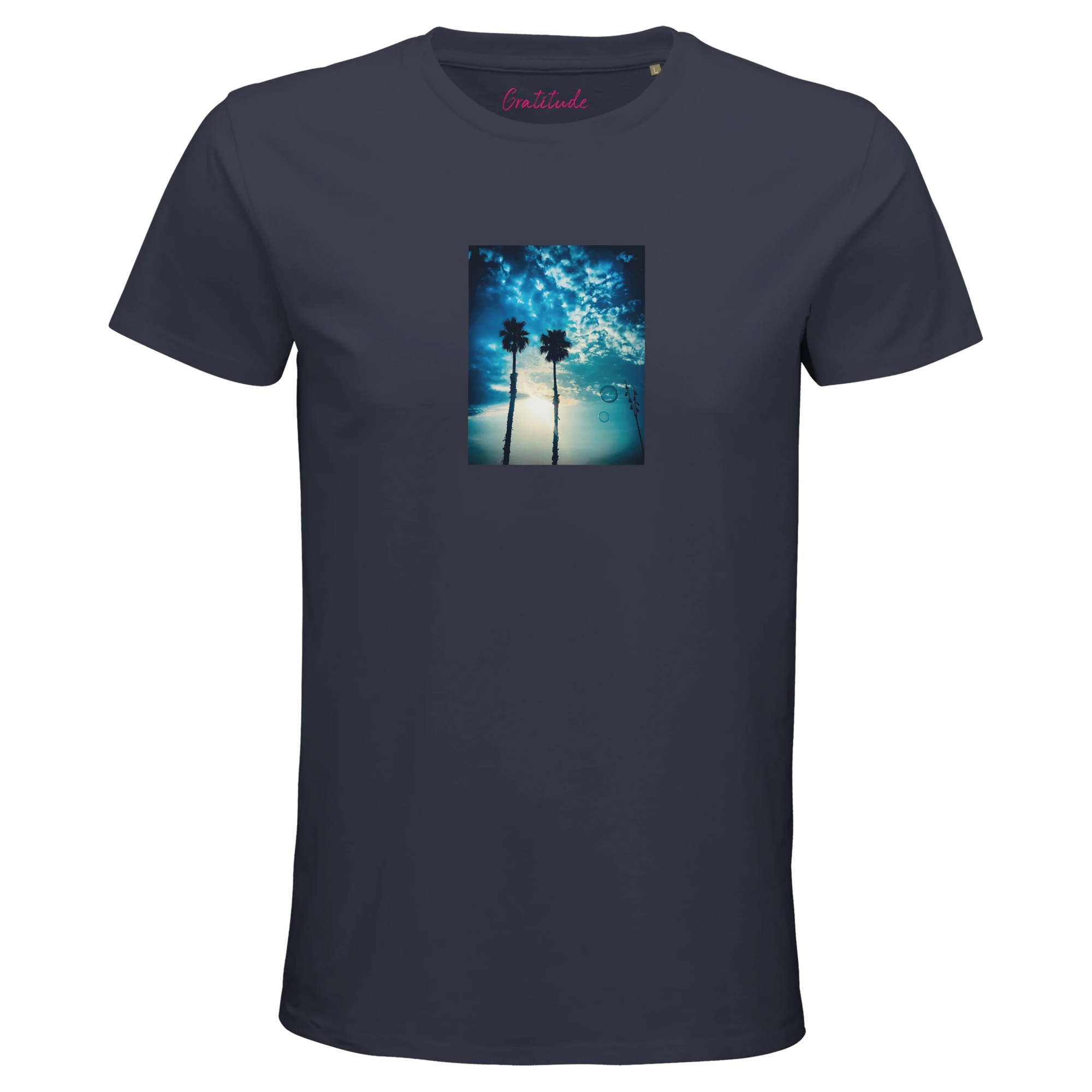 Gratitude - "Bubbles and Sky Sticks" T-shirt mouse grey XS 34