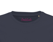 Gratitude - "Bubbles and Sky Sticks" T-shirt mouse grey XS 2