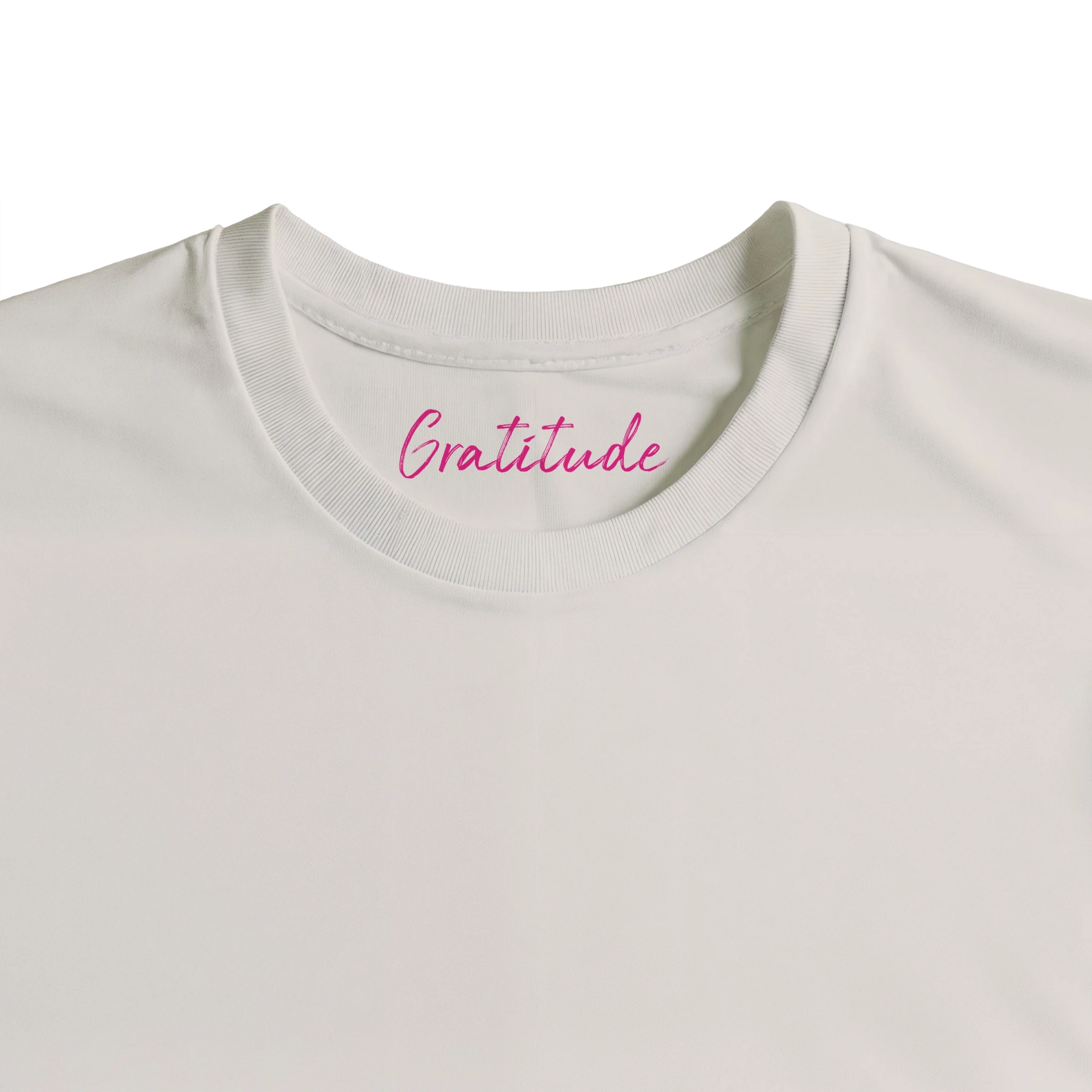 Gratitude - "Bubbles and Sky Sticks" T-shirt Off White XS 17