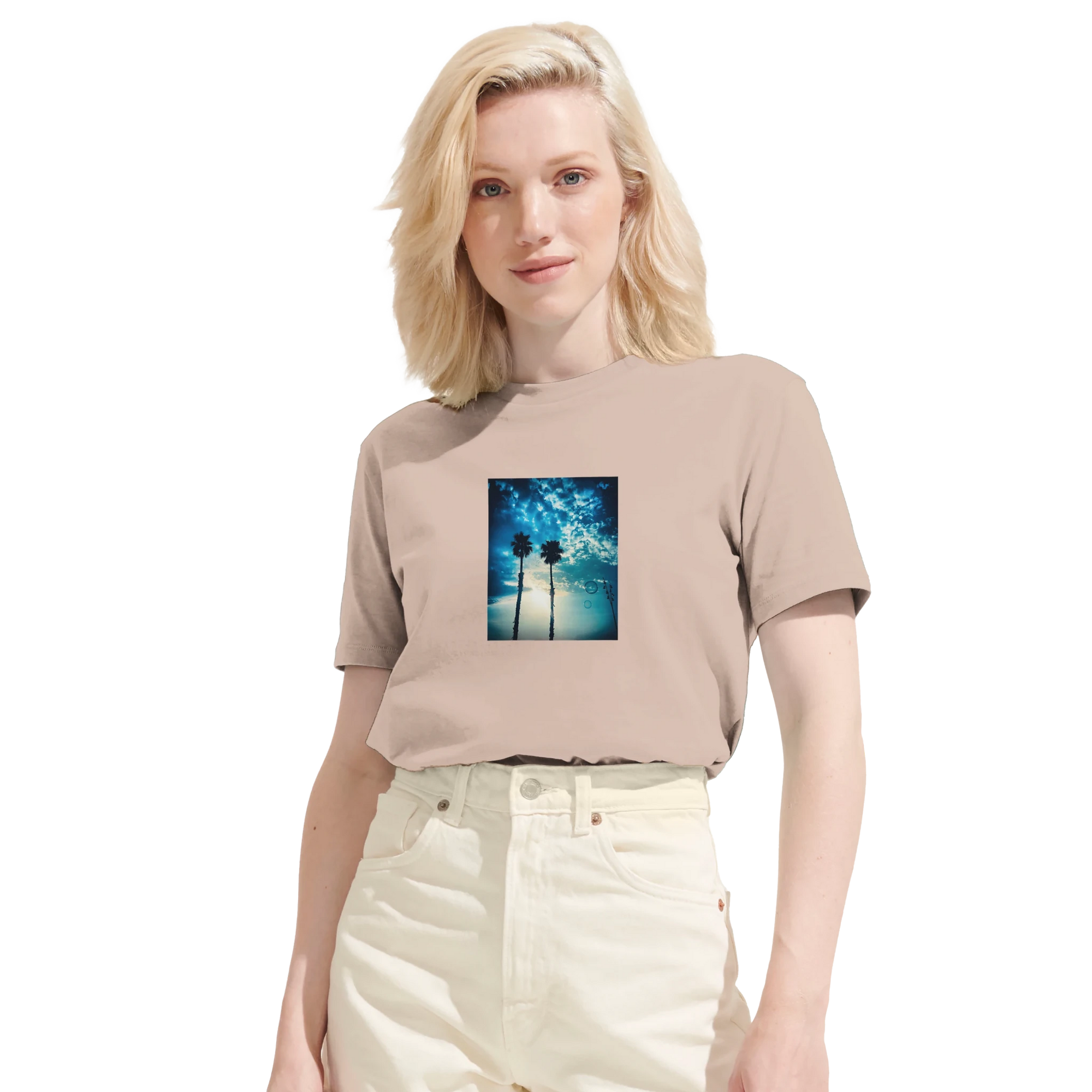 Gratitude - "Bubbles and Sky Sticks" T-shirt Rope XS 33