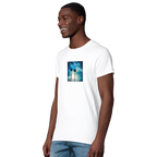 Gratitude - "Bubbles and Sky Sticks" T-shirt White XS 6