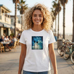 Gratitude - "Bubbles and Sky Sticks" T-shirt White XS 1