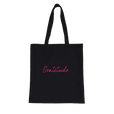 Gratitude - "Bubbles And Sky Sticks" Tote Bag Black 2