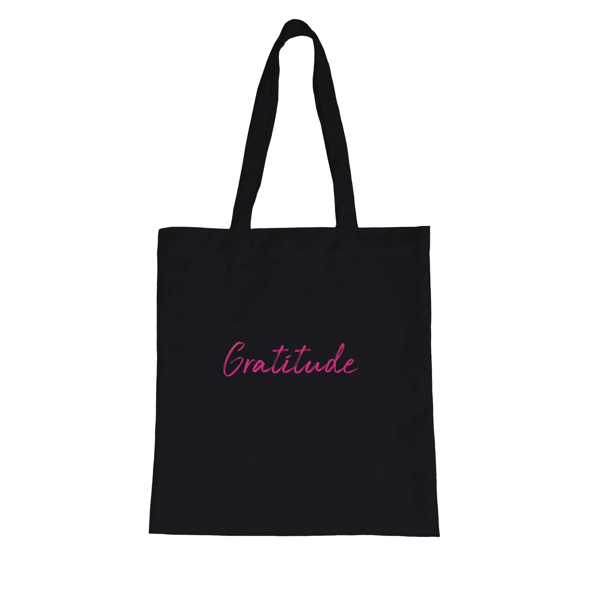 Gratitude - "Bubbles And Sky Sticks" Tote Bag Black 2