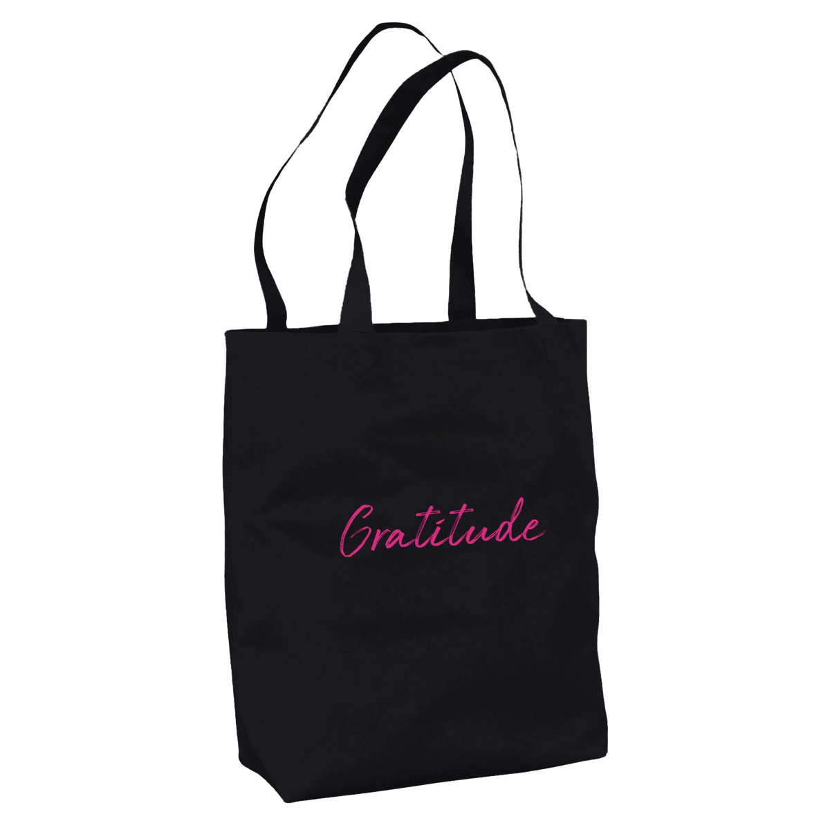 Gratitude - "Bubbles And Sky Sticks" Tote Bag Black 4